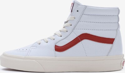 VANS Baskets hautes 'SK8-HI' en rouge / blanc cassé, Vue avec produit