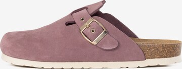 Bayton Pantolette 'Milky' in Pink: predná strana