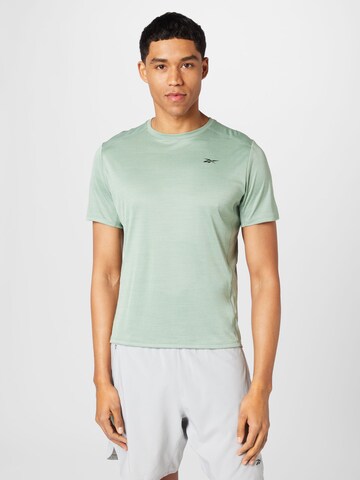 Reebok Functioneel shirt in Groen: voorkant