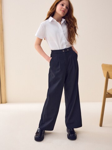 Wide leg Pantaloni de la Next pe gri
