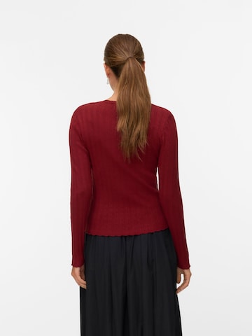 VERO MODA Sweater 'VMWILLOW ' in Red