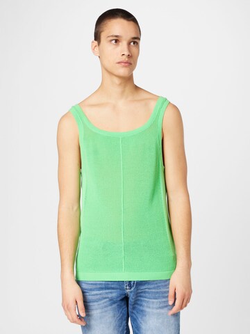 Calvin Klein Jeans Tričko - Zelená: predná strana