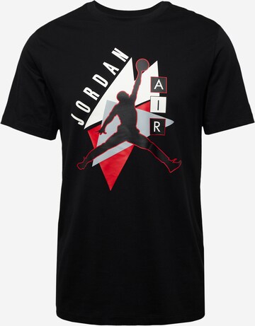 T-Shirt Jordan en noir : devant