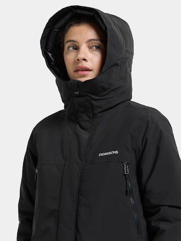 Didriksons - Sobretudo outdoor 'NEJA' em preto