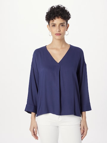 TOM TAILOR Bluse in Blau: predná strana