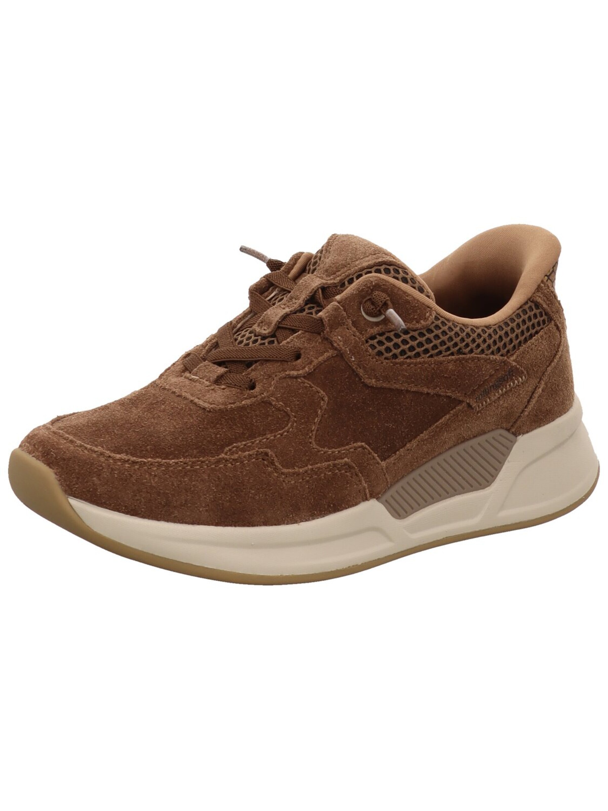 GABOR Låg sneaker i brun: framsida