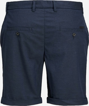 JACK & JONES Slimfit Παντελόνι τσίνο 'Connor' σε μπλε