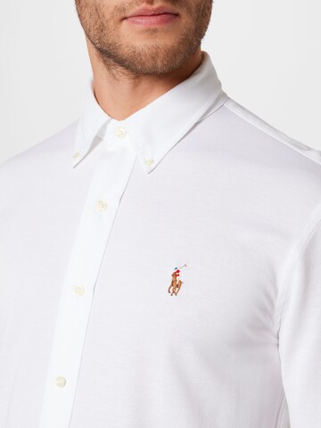 Coupe regular Chemise Polo Ralph Lauren en blanc