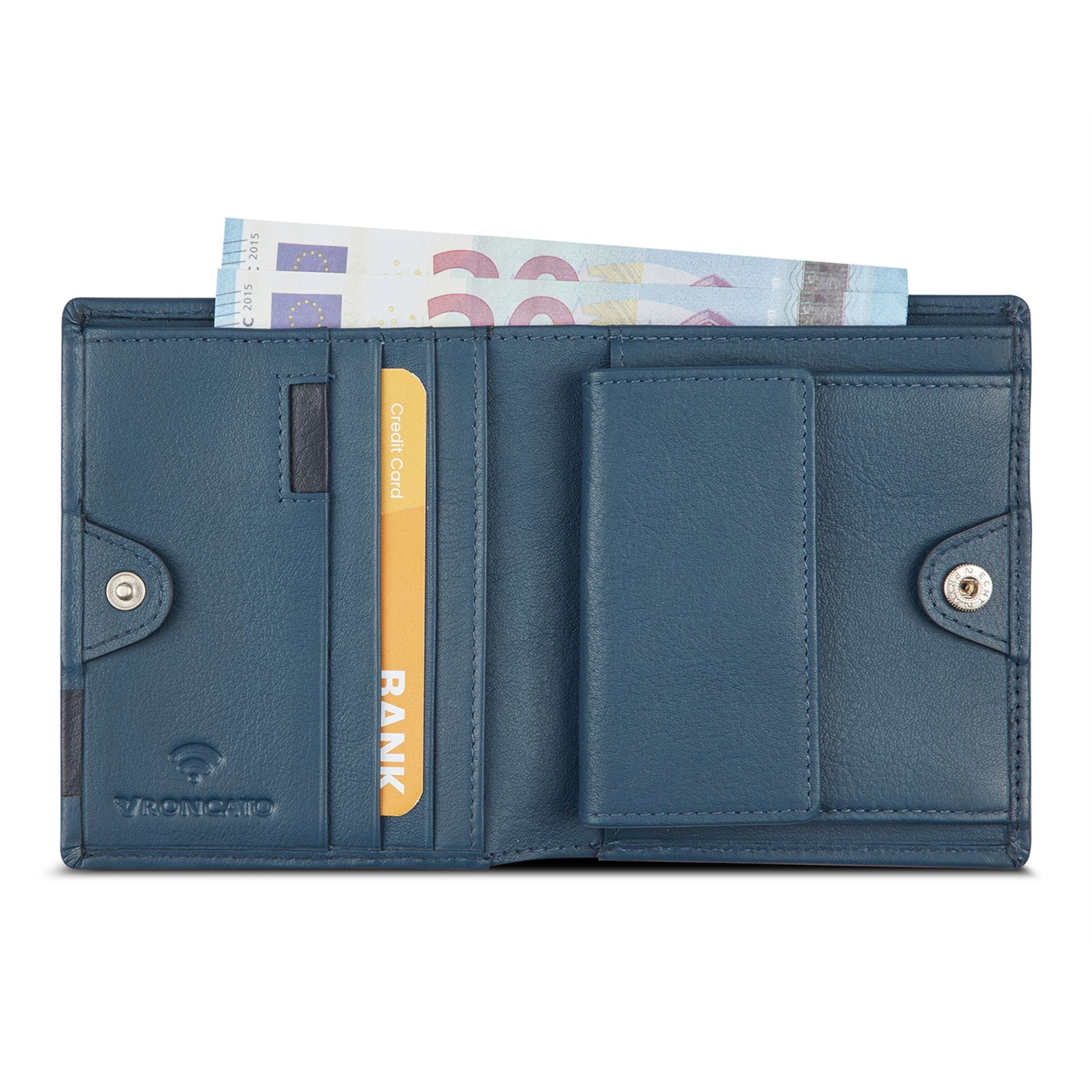 Roncato Wallet 'Monaco' in Blue