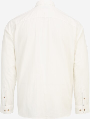 Jack & Jones Plus - Ajuste regular Camisa en blanco