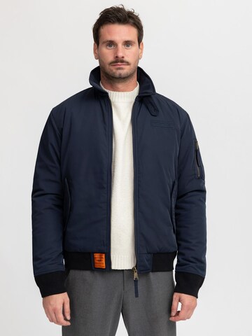 Bombers Tussenjas 'CORNELL MEN' in Blauw