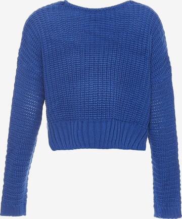 BLONDA Pullover in Blau