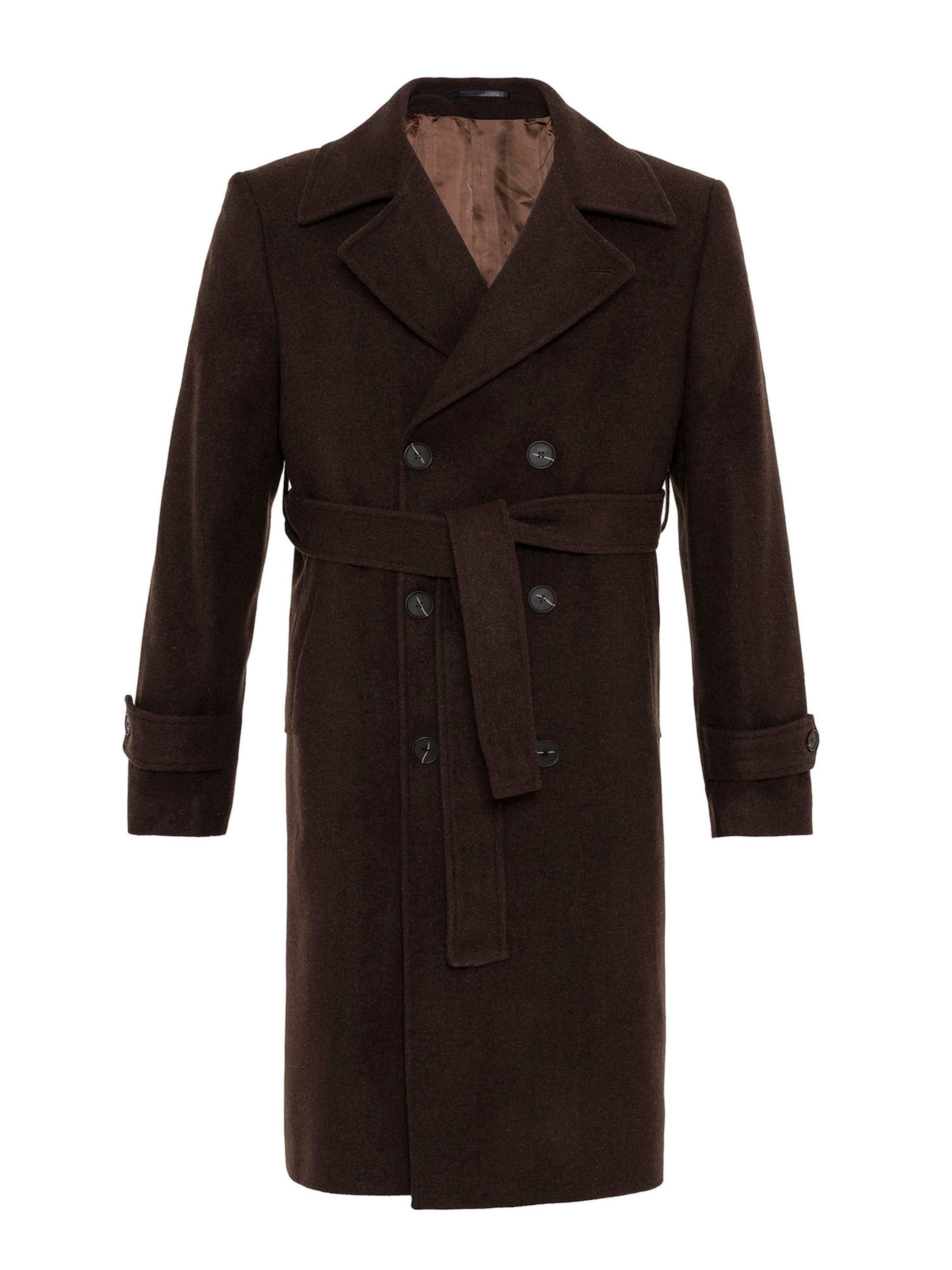 Antioch Ανοιξιάτικο και φθινοπωρινό παλτό σε καφέ: μπροστά