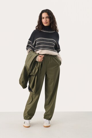 Part Two Tapered Broek 'Nicoletta' in Groen