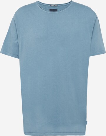T-Shirt Lindbergh en bleu : devant
