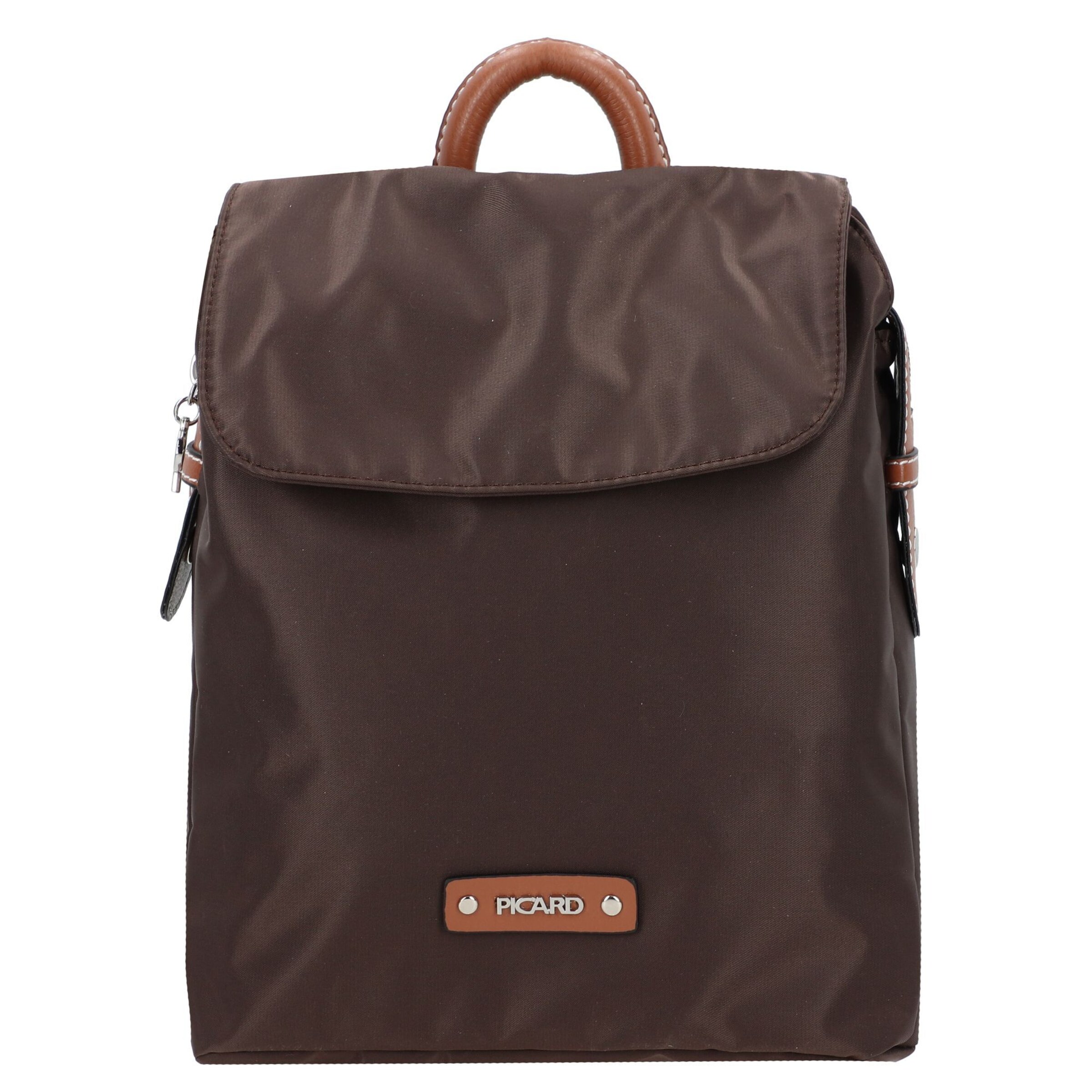 Picard Backpack in Brown: front