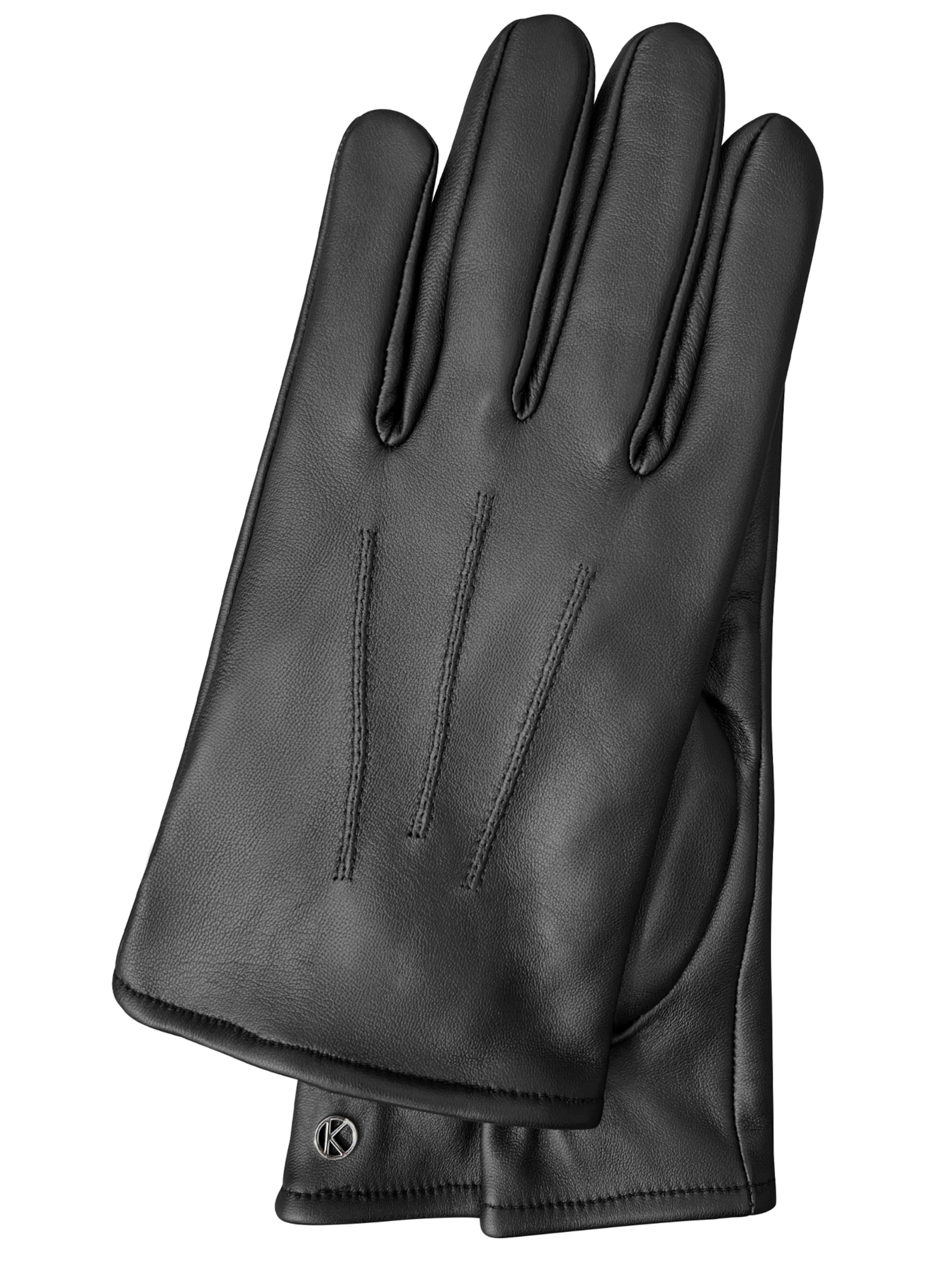 KESSLER Full Finger Gloves 'LIAM' in Black: front