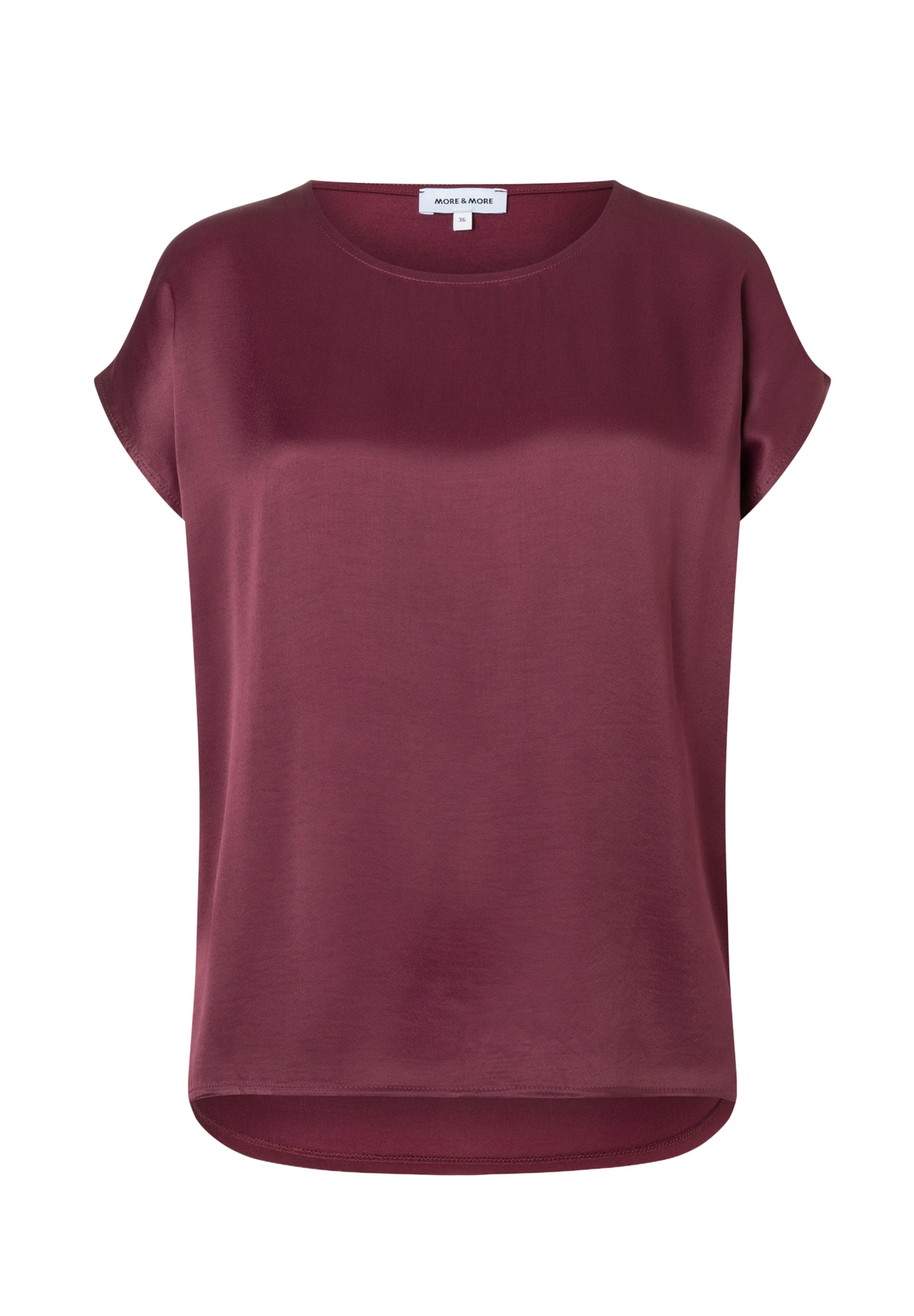 Camicia da donna di MORE & MORE in rosso: frontale