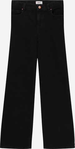 KIDS ONLY Wide Leg Jeans 'Juicy' in Schwarz: predná strana