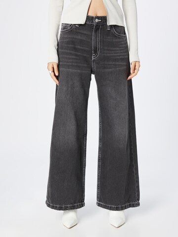 WEEKDAY Wide Leg Jeans 'Duchess' in Grau: predná strana