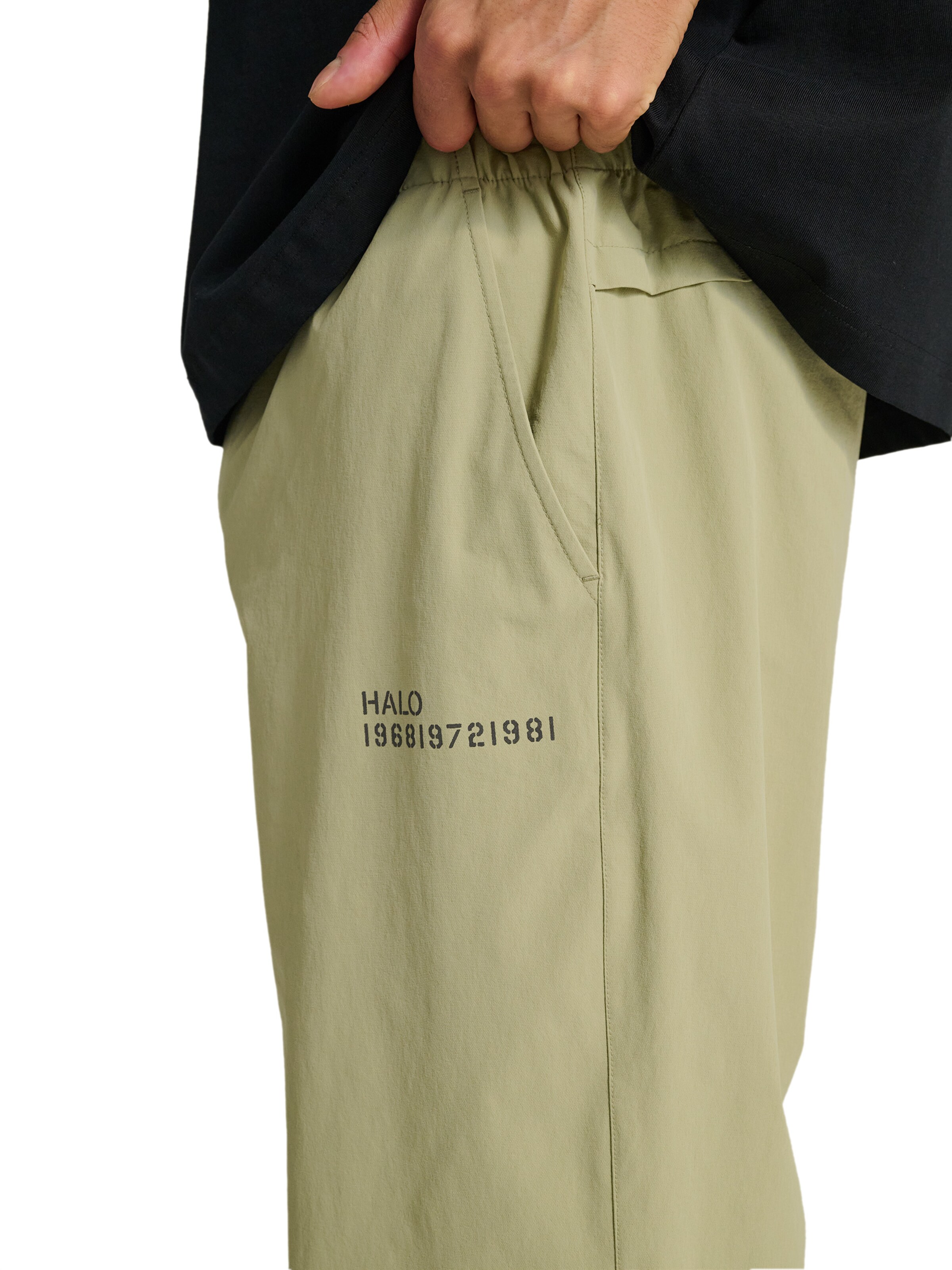 HALO Regular Funktionshose 'Tactical' in Grün