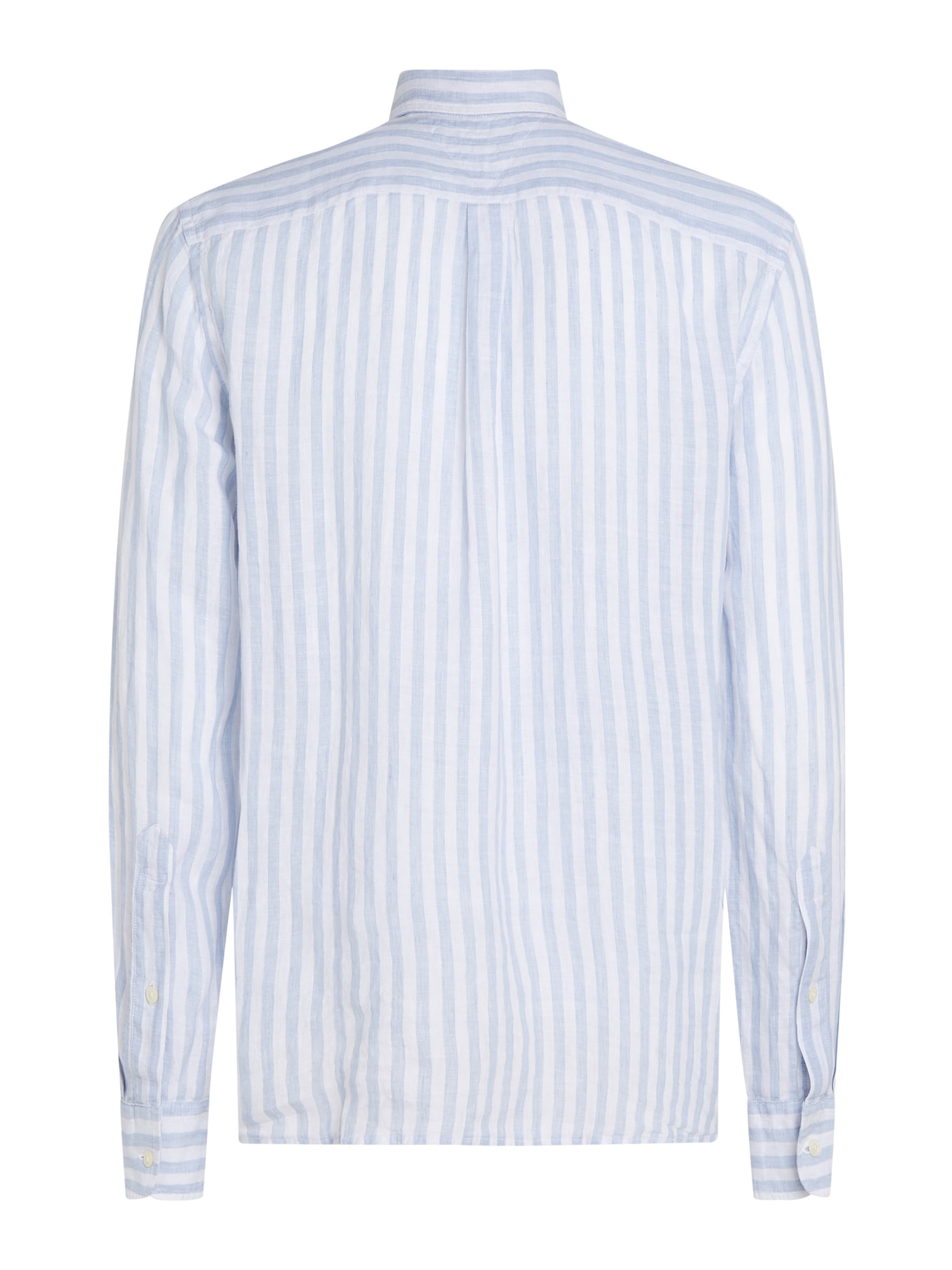 TOMMY HILFIGER Regular fit Skjorta 'ESSENTIAL' i blå: baksida