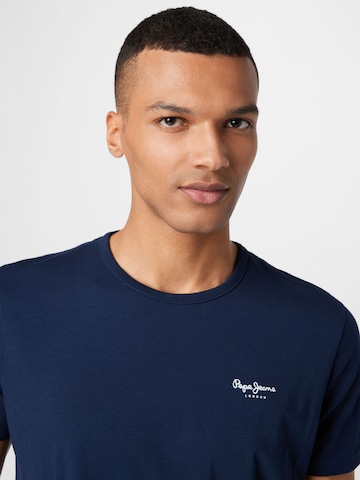 T-Shirt Pepe Jeans en bleu