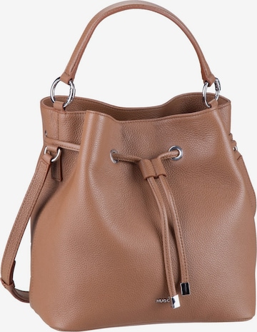 HUGO Pouch 'Lexi' in Beige: front