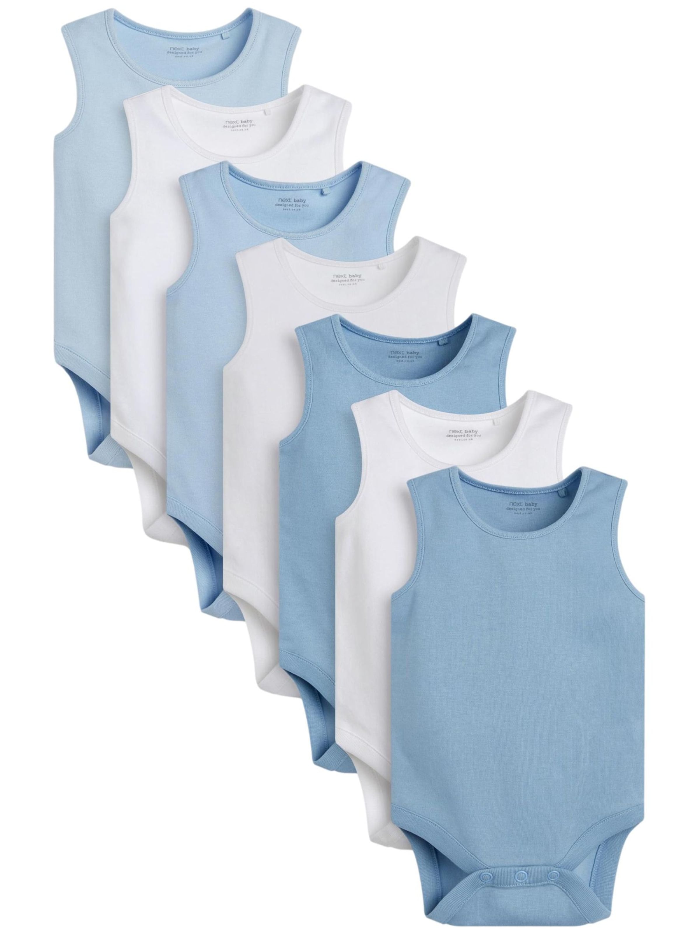 NextDječji bodi - plava boja: prednji dio