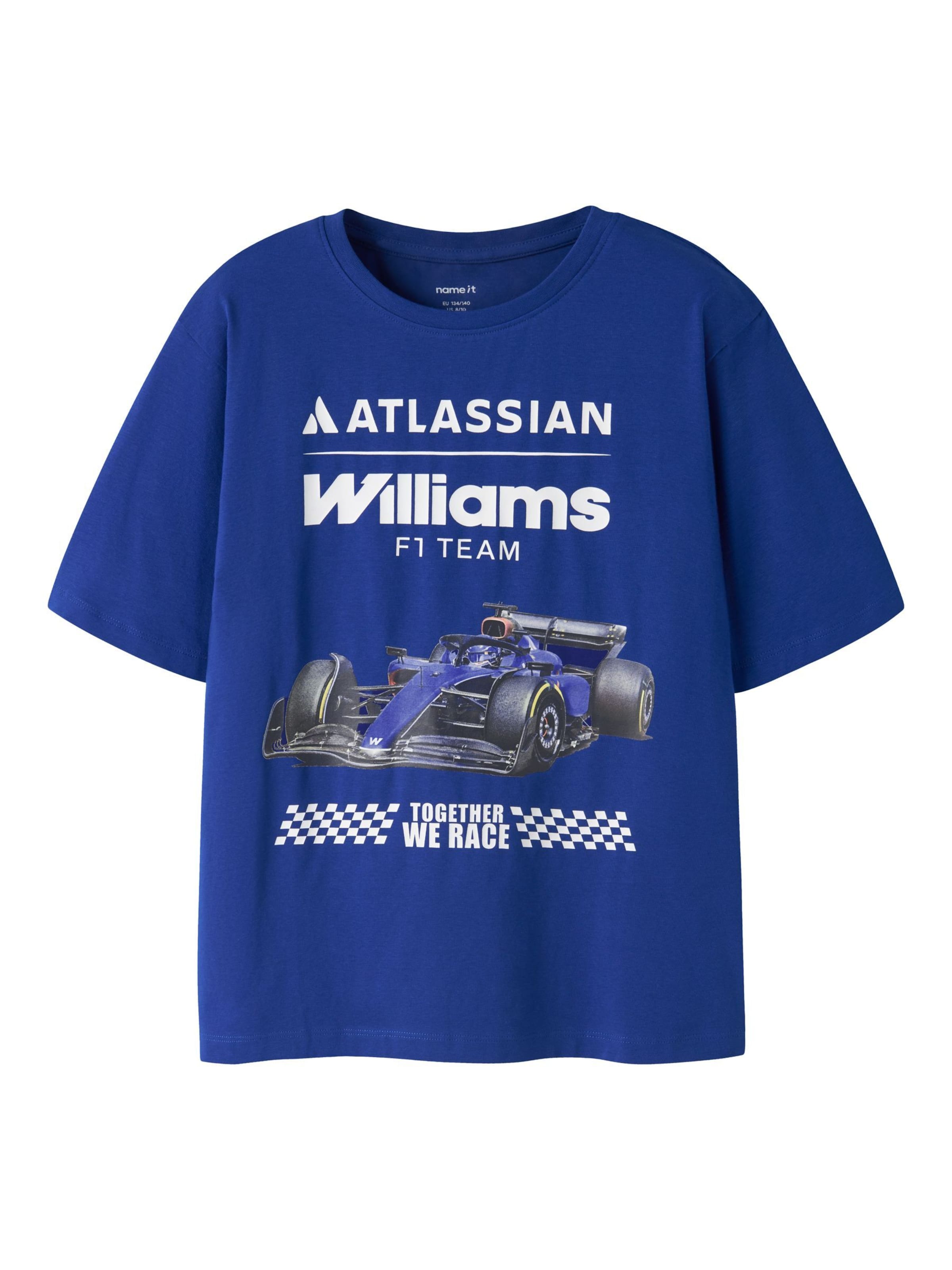 NAME IT - Camiseta en azul: frente