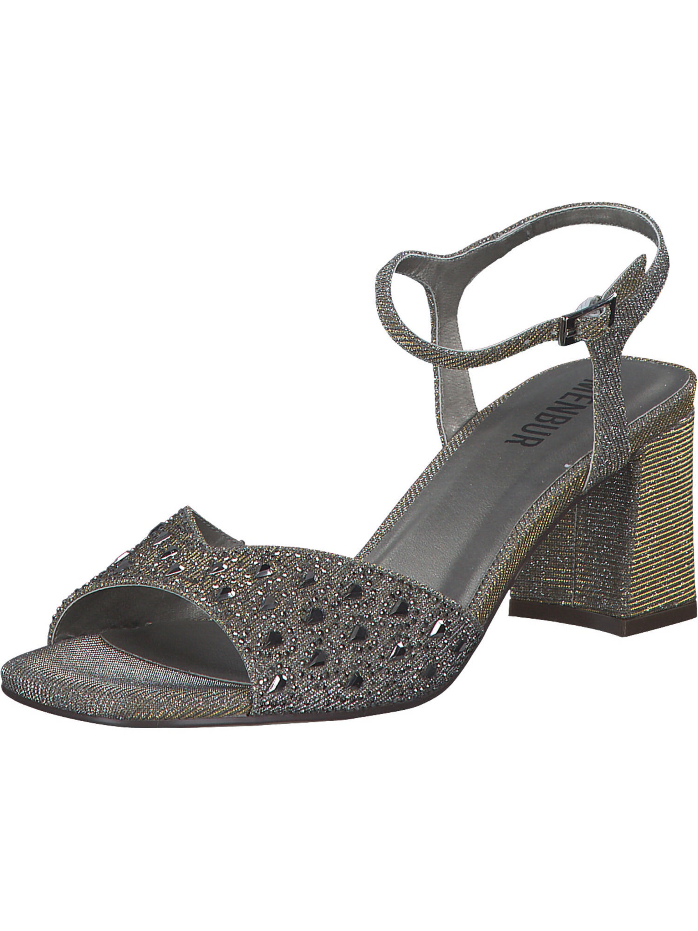 MENBUR Sandale in Grau: Vorderseite