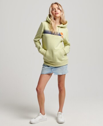 Superdry Sweatshirt ' Vintage ' in Gelb: predná strana