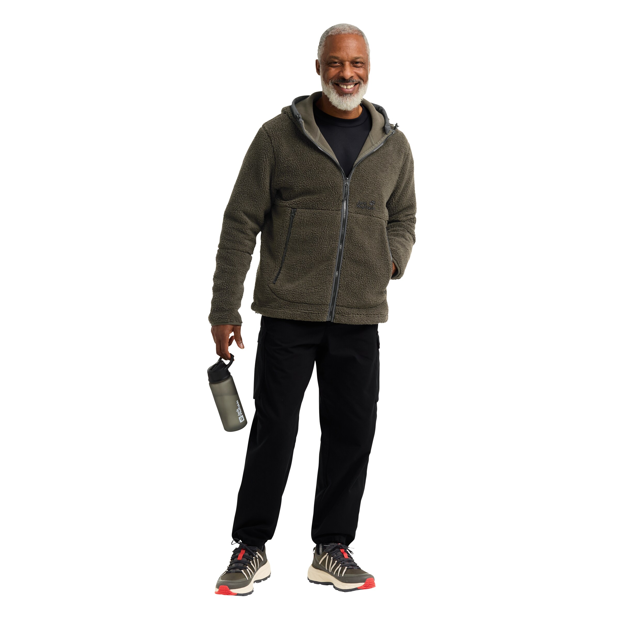 JACK WOLFSKIN Flats in Green