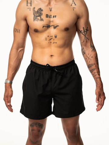 saved lab Swimming shorts 'SL-180 Swimshort Black' in Black: front