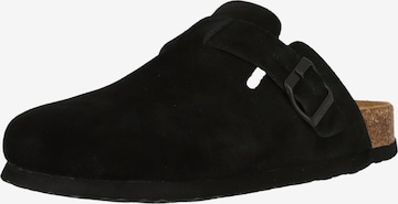 Cruz Mules 'Corwin' in Black: front