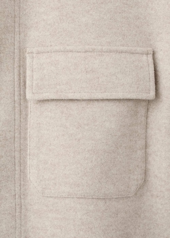 MANGO MAN Sweatjacke 'Alludiap' in Beige