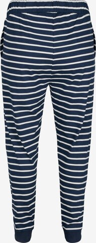 Zizzi Pyžamové kalhoty 'MSOMA' – modrá: přední strana