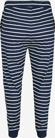 Zizzi - Pantalón de pijama 'MSOMA' en azul: frente