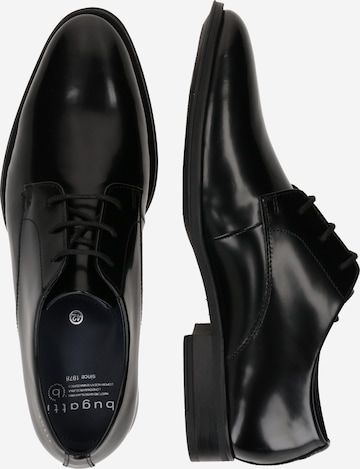 bugatti Δετό παπούτσι 'Zavinio' σε μαύρο