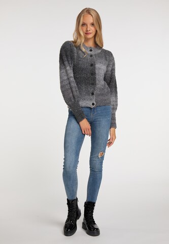 MYMO Strickjacke in Grau