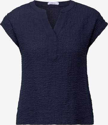 CECIL Bluse in Blau: Vorderseite