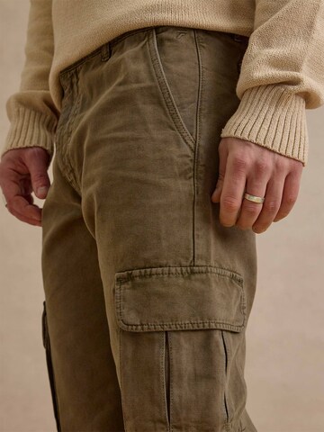 DAN FOX APPAREL Regular Cargo trousers 'Angelo' in Green