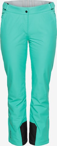 Maier Sports Regular Outdoorhose in Grün: Vorderseite