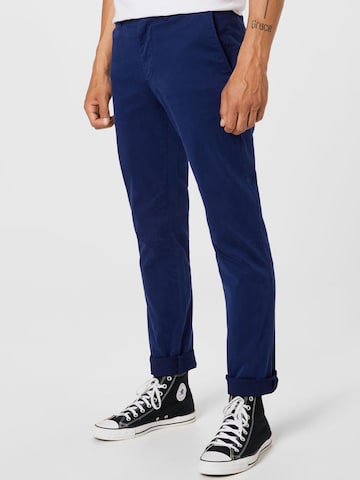 Regular Pantaloni eleganți 'DENTON' de la TOMMY HILFIGER pe albastru: față