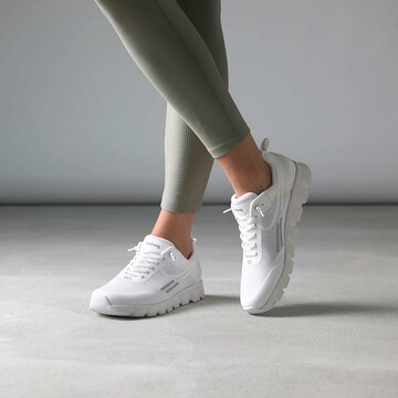 Baskets basses Tenhaag en blanc