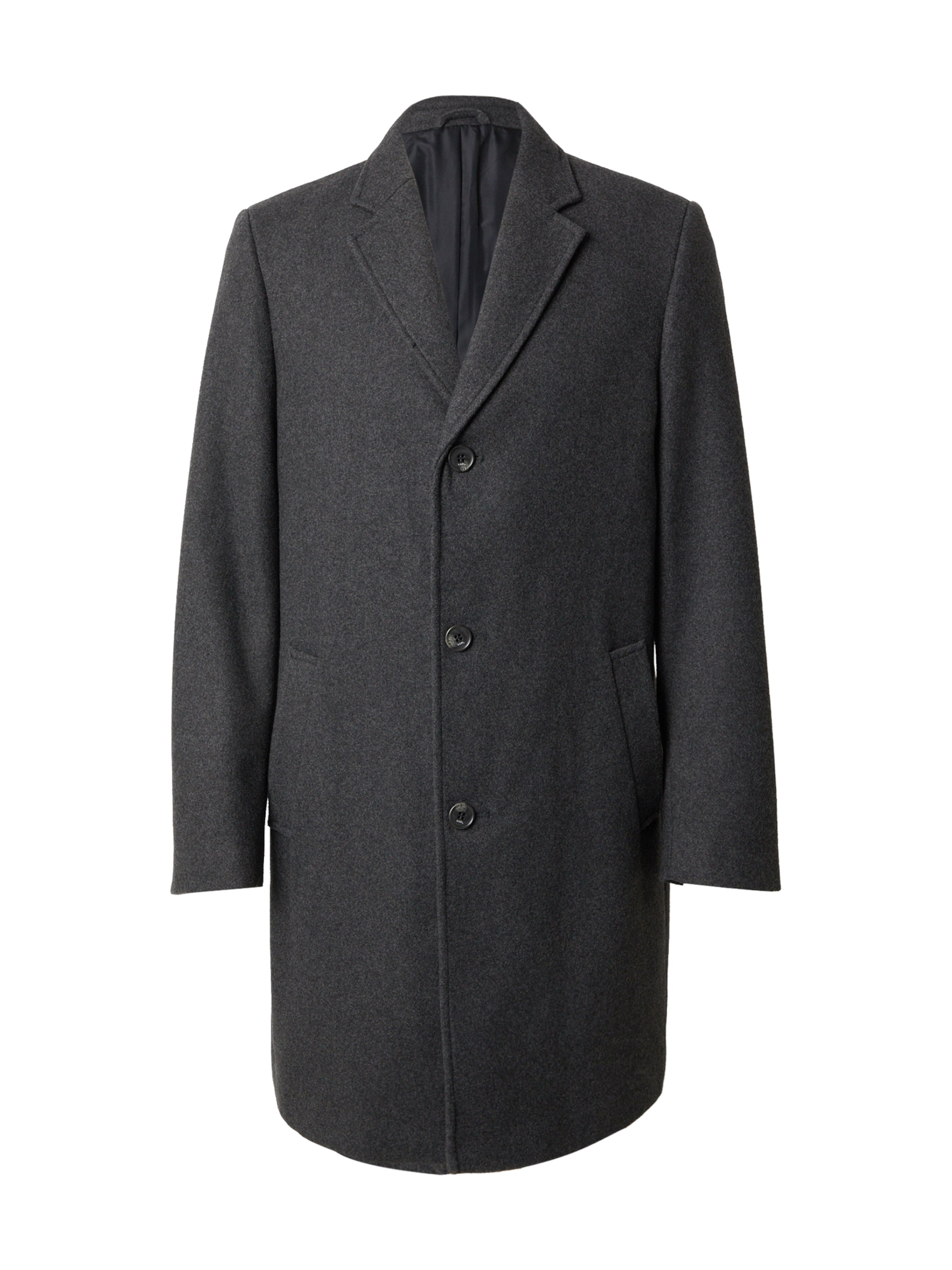 Cappotto di mezza stagione di Karl Lagerfeld in grigio: frontale