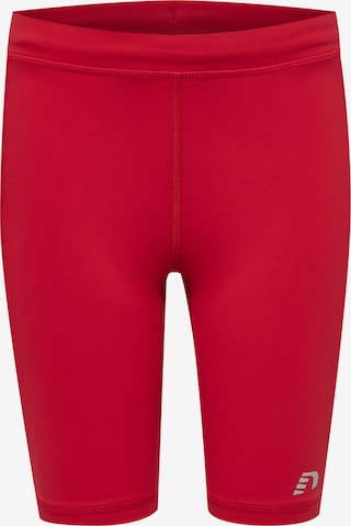 Coupe slim Pantalon de sport Newline en rouge