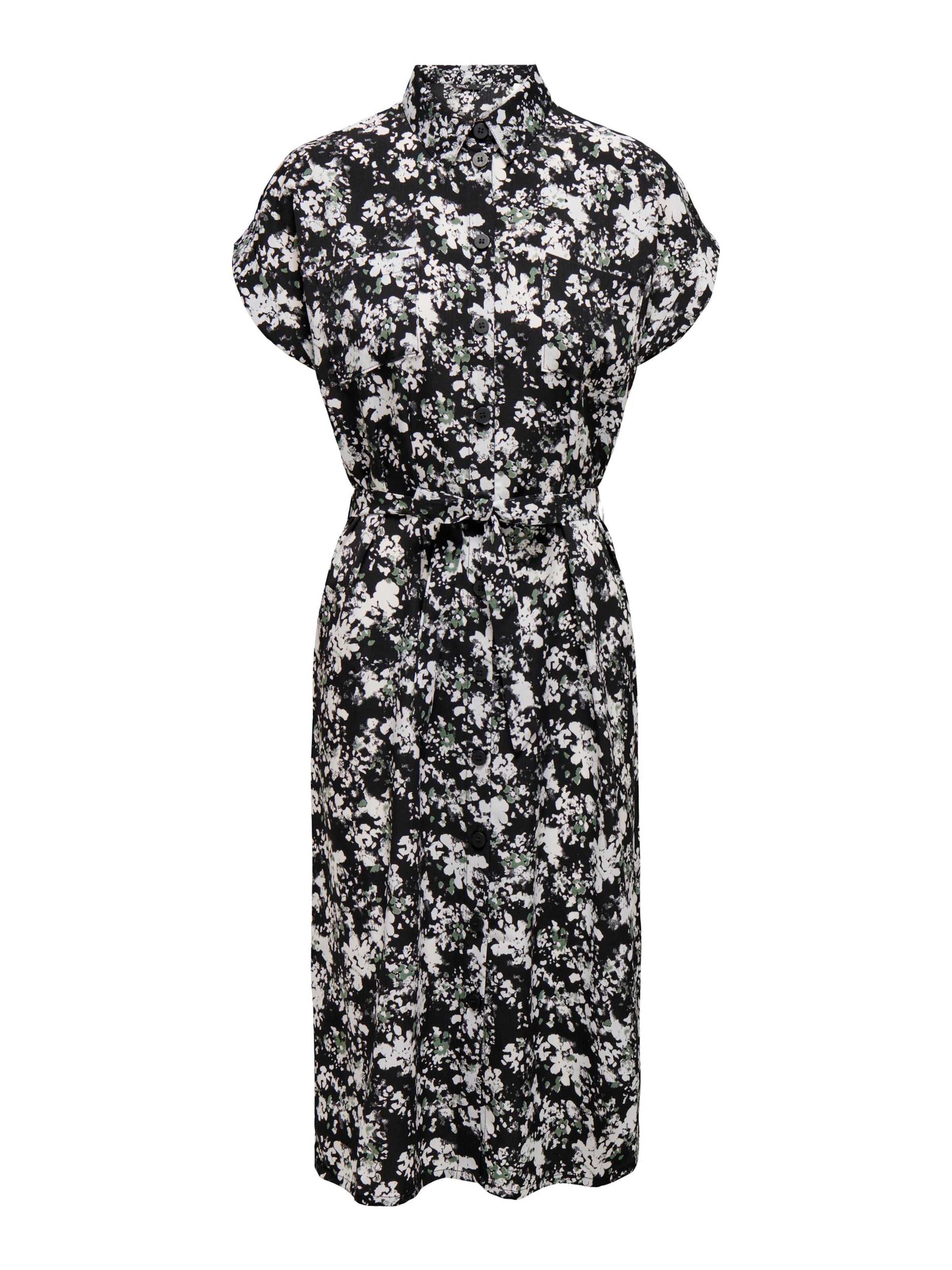 ONLY Shirt dress 'ONLHannover' in Black: front