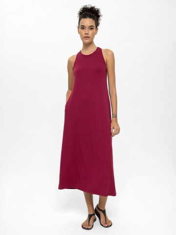 Anou Anou Kleid in Braun: Vorderseite