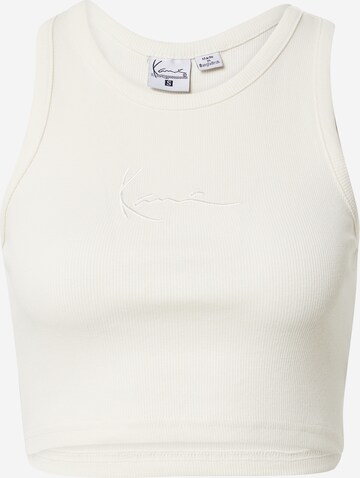 Karl Kani Top in White: front